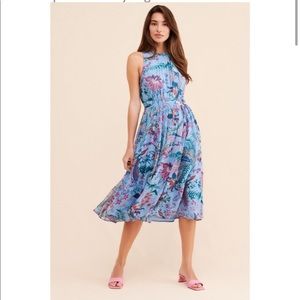 Anthropologie Hermia midi dress